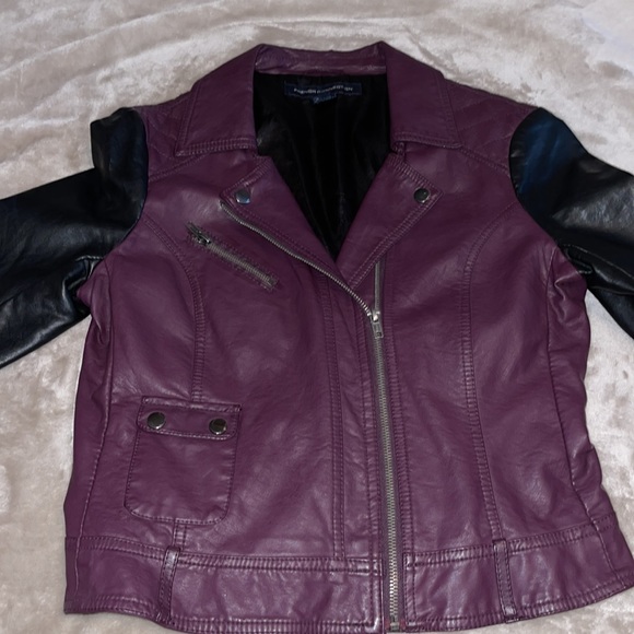 French Connection - Faux Leather Jacket - Picture 2 of 8